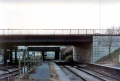 A view south from the station. Ashton Junction is under the road bridges. Ashton Meadows Sidings to the left. © Mike Radford
