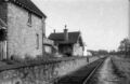 Draycott station taken in the late 60s after the closure of the line but before dismantling. The view east towards the next station of Lodge Hill. Photo © b lewis (cc-by-sa/2.0)