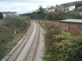 The view from the bridge towards Parson Street Junction.