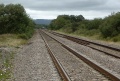 The Voyager disappears into the background. It will have just gone across Mud Lane.