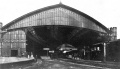 A view of the south end of the station taken circa 1911.