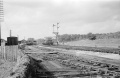 A Peak approaches Mangotsfield from the Bristol direction, passing various goods wagons in the sidings. © Clive Moore