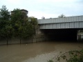 The bridge across The New Cut taken on the 8.8.04. Visible is Bath Road Depot's signal box. This was demolished soon after.