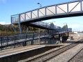 A view showing the original footbridge.