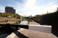 A now restored lock and a view of the basin beyond. 8.5.12