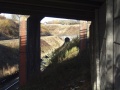 Looking through the bridges at Patchway Tunnel. This shot gives a good idea as to how close they are to the A38 Gloucester Rd.