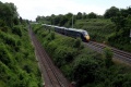 A 2018 photo of the same view. A Class 800 unit journeys to Cardiff Central on the 14.6.18.