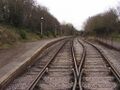 The Avon Valley Railway's Oldland Common Station seen on 8th March 2005.