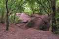 Some shots of the area used for clay extraction by the works.