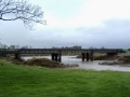 The railway crosses the River Trym on this rather attractive bridge.