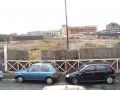 The view from Barton Road towards Avon Street with Temple Meads beyond that. Note that the level crossing gate was still in place.