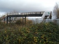 A view of the footbridge taken from the Bedminster Down side of the track. Those stormy clouds are probably why I had a cold for a week after taking these shots..