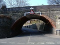 The bridge viewed from the other side. The MR line was on quite a gradient after leaving Temple Meads.