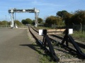 The loading facilty for nuclear flasks at Berkeley.