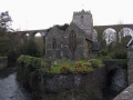 Pensford Viaduct acts as a backdrop to the entire village.
