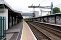 The view east from the west end of platform 4.