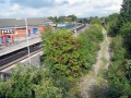 The ex-main lines were becoming very overgrown which detracted considerably from the efforts to clean the station area up.