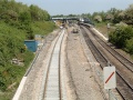 Track laying had commenced and had reached Filton Abbey Wood.