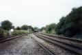 The view in the direction of Westbury with the Frome line on the left. © Colin Baker