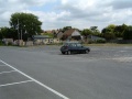 The car park has been built on the site of the bay platform for the Cheddar Valley line and the old goods yard.