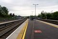 The view north from the very south of the station.