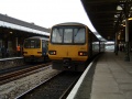 143611 and 143612 waiting for passengers.