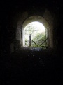 Turning round gives this view back out the tunnel.