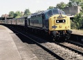 40145 drifts through the station on 22nd May 2004 with the Western Whistler 2 railtour. This tour is also shown on the Lockleaze Road page. ©
