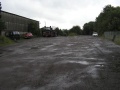 Looking south across the station site. A weighbridge house is still standing behind the truck on the left. I did have pics, but I don't anymore!