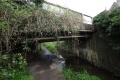 The bridge viewed from the west. The derelict Valley Lock lies on the other side of the bridge.