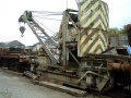 A Cowan Shields rail-mounted crane.