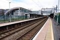 And the view east from the west end of platform 2.