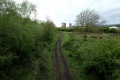 The site of Sharpness station as viewed from the bridge visible in Gerald's photo above.
