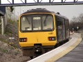 At Filton Abbey Wood, Bristol with a service for Cardiff Central. 21.2.05.