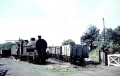 The loco backs onto a siding. This was the stub of a branch that led to iron mines at Frampton Cotterell. © Gerald Peacock