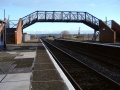 A look at the footbridge.