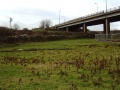 The Long Ashton Bypass crosses the railway at the site of what was once Long Ashton Halt.