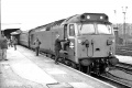 An unidentified Class 50 waits to head south in the late 1970s.