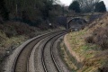 A zoomed view showing the bridge at Brown's Lane.