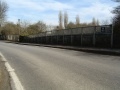 The view across the bridge.