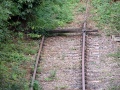 A closer look at the make-do end of the Thornbury branch. This is Tytherington Quarry's headshunt.