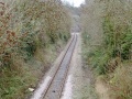 The view from the bridge towards Bristol.