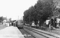 A view of the station dating from before a 1918 rebuild which saw an additional platform added to the right of the train. © Lens of Sutton