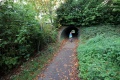 Two views of the bridge at Selsley Hill under which the route of the railway passes. This is the view towards Nailsworth.