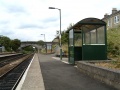 Platform shelters and seats on Platform 2.