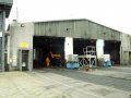 The west end of the main shed. © Andy Mitchell