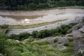 The site of Hotwells station as viewed from the Giants Cave in the Avon Gorge. 14.9.08