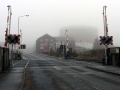 Horton Road Level Crossing on a very foggy 12.12.05.