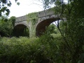 Bramble Lane bridge. The far arch was where the old section of line to Hotwells passed under.
