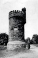 The ventilation shaft nearest Bristol Zoo in the 1930s complete with castellations.
